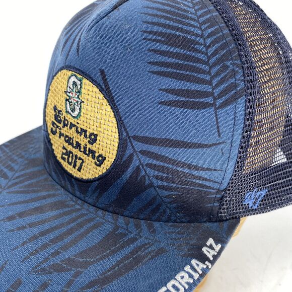 47 Brand Seattle Mariners 2017 Spring Training Trucker Hat Super Rare Peoria AZ - Picture 4 of 10